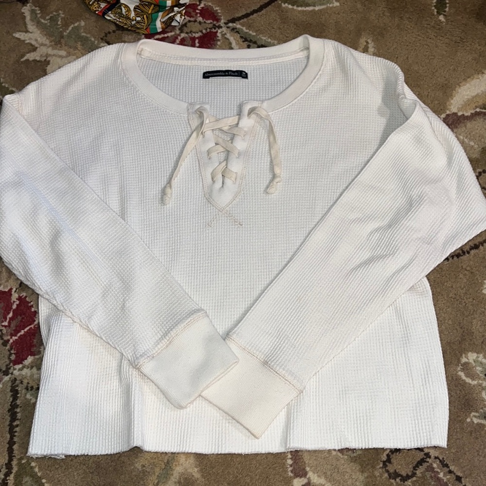 Abercrombie and Fitch Waffle knit Shirt